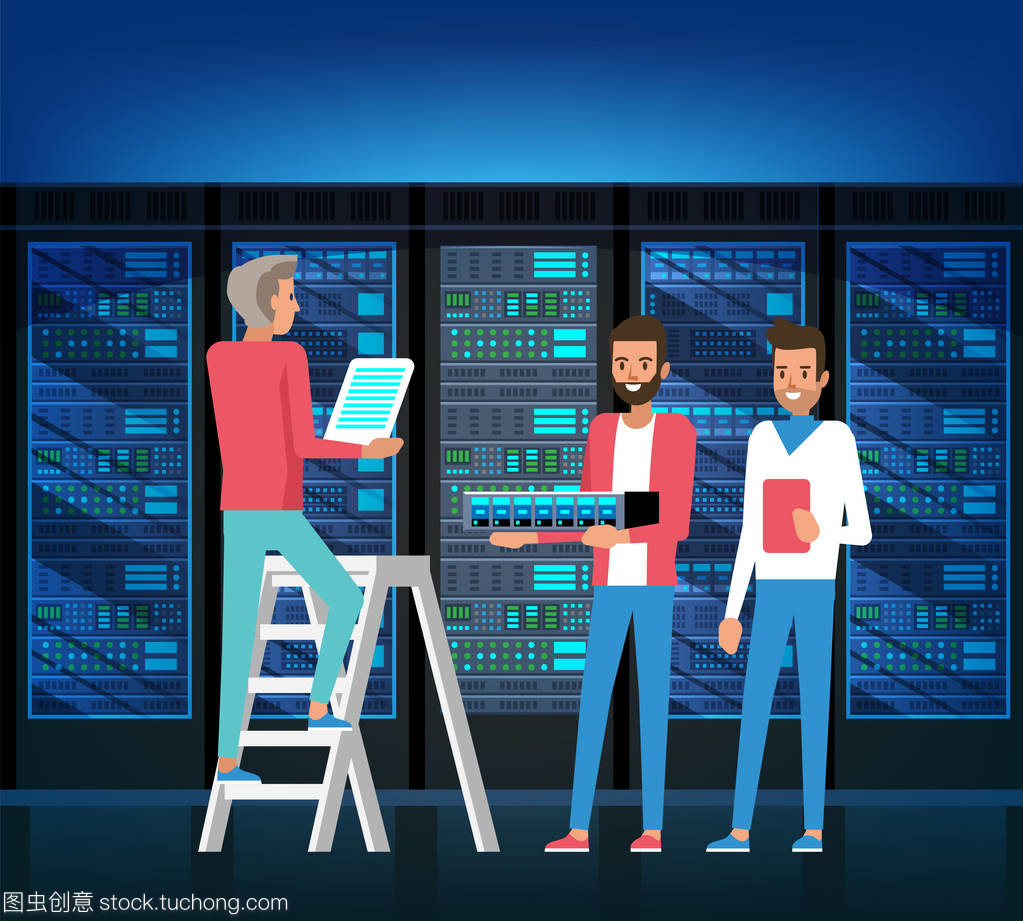 IT專家與網絡技術服務 現代數據中心的基石